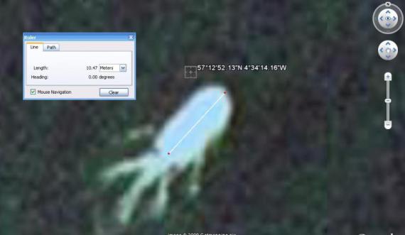 Google Earth Nessie